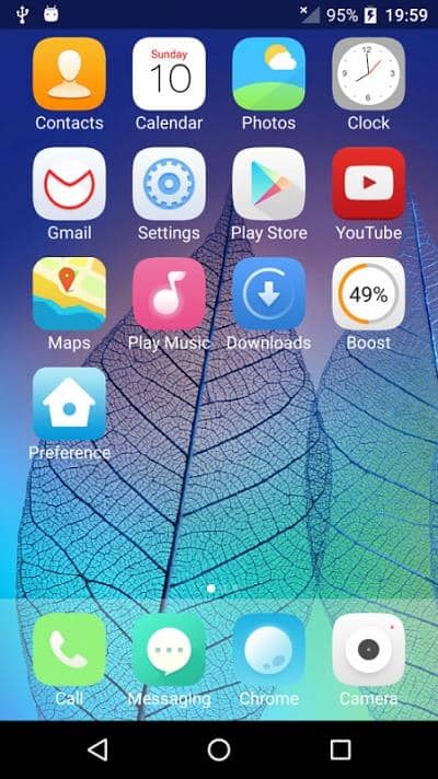 華爲仿蘋果ios主題軟件截图