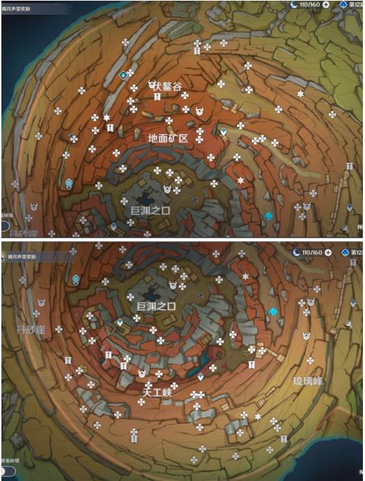 《原神》层岩巨渊地面宝箱点位汇总分享-