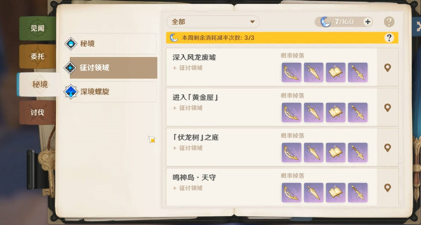 原神和璞鸢突破材料一覽