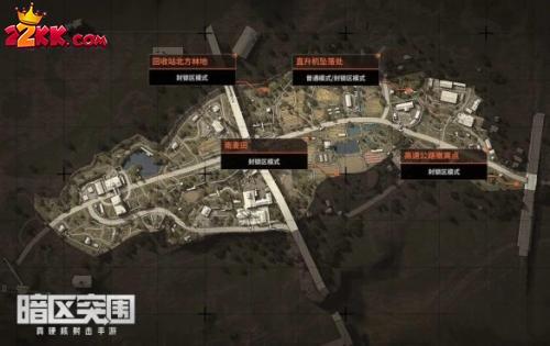 暗區突圍空投罐位置分布圖一覽-空投罐在哪里刷新