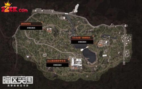 暗區突圍空投罐位置分布圖一覽-空投罐在哪里刷新