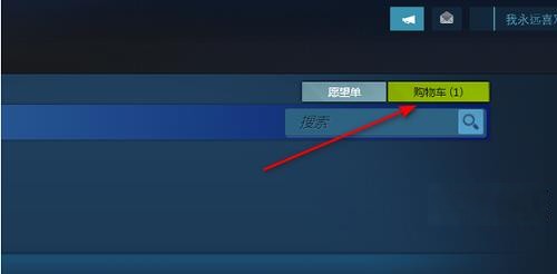 steam购物车在哪里看