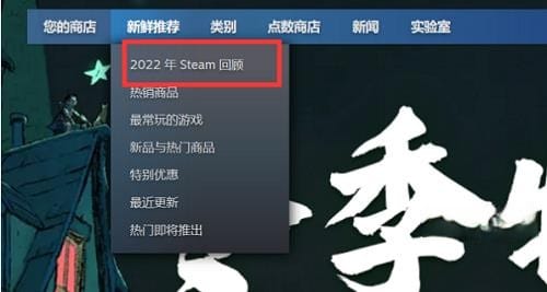 steam2022回顾在哪看