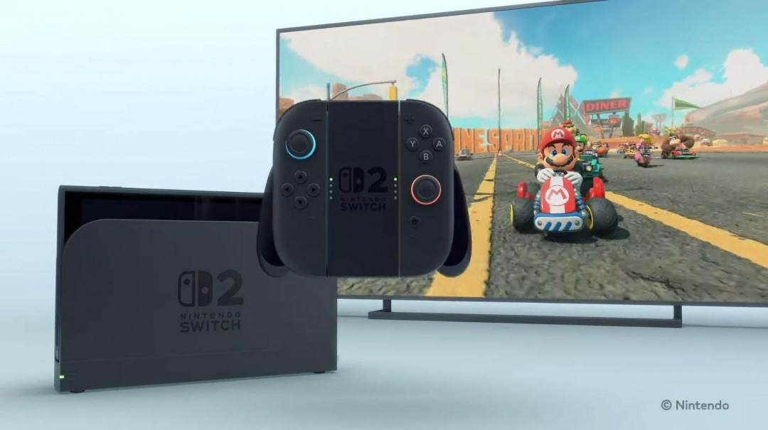 任天堂Switch 2首支预告片迅速突破2300万播放量