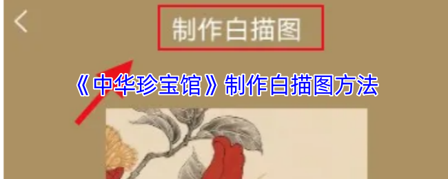 《珍宝商城》白描图绘制技巧解析