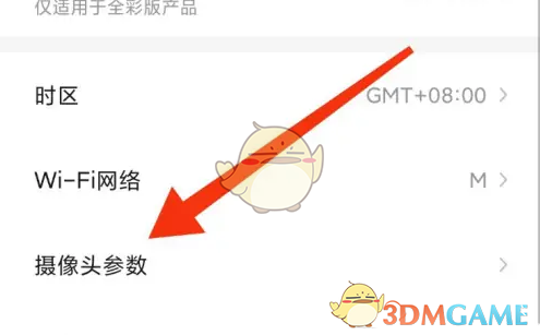 摄像头参数