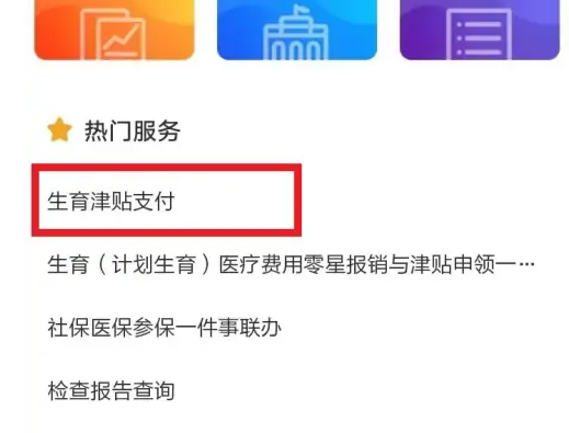 浙裏辦生育津貼申請步驟